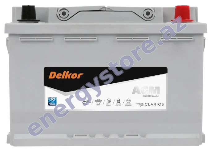 Delkor loqosu — Clarios ailəsi | EnergyStore.az