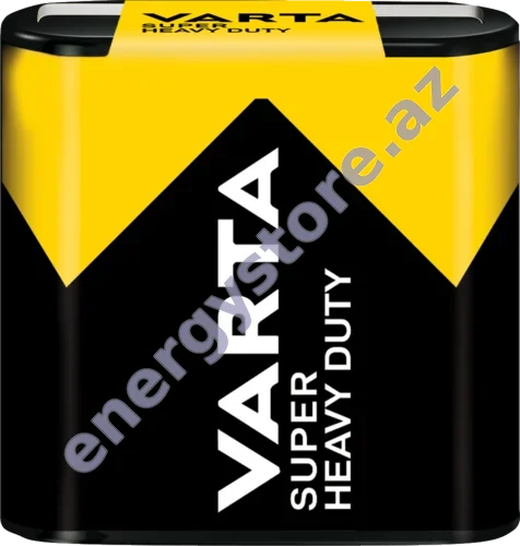 VARTA Super Heavy Duty 4,5V — 4.5V sink-karbon batareya (02012)