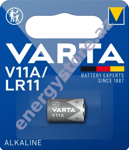 VARTA ALKALINE Special V11A — V11A alkalin-manqan batareya (04211)