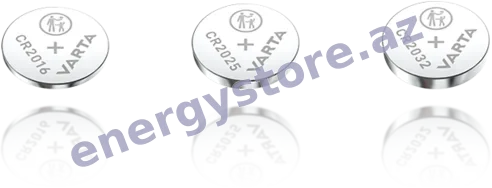 VARTA Energy (litium düymə) VARTA Energy (litium düymə) — xüsusi batareyalar: CR2016, CR2025, CR2032 | EnergyStore.az