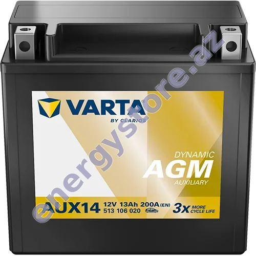 VARTA AUX14 starter akkumulyatoru
