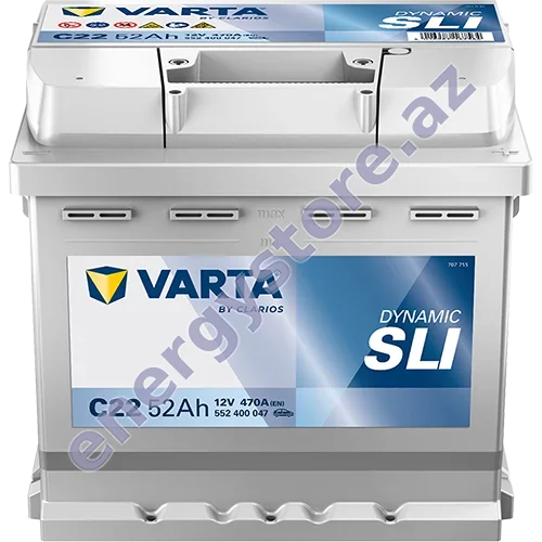 VARTA C22 starter akkumulyatoru