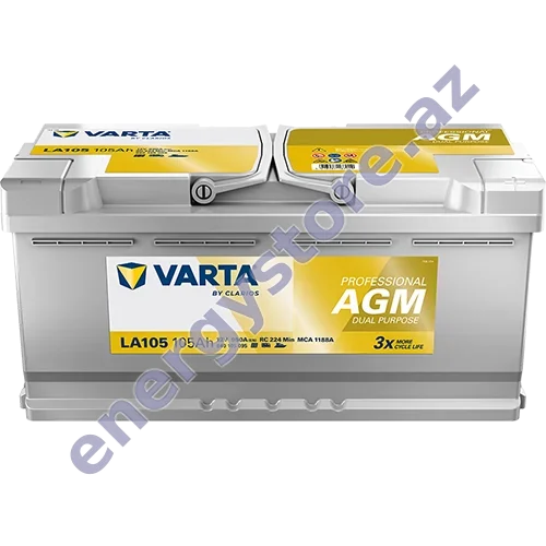VARTA LA105 starter akkumulyatoru
