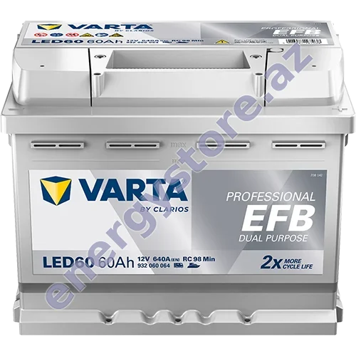 VARTA LED60 starter akkumulyatoru