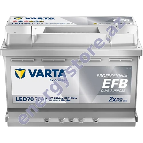 VARTA LED70 starter akkumulyatoru