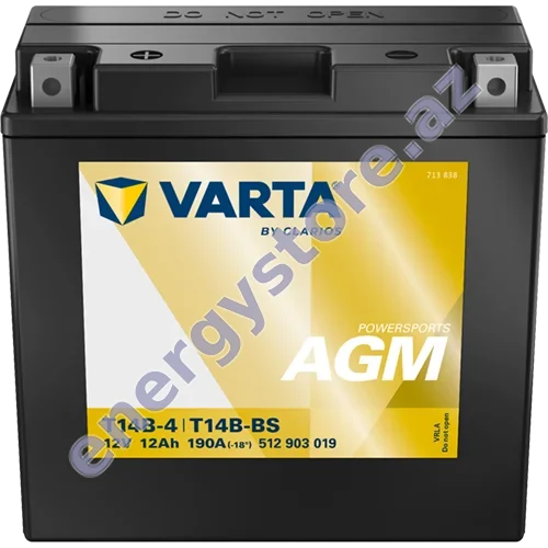 VARTA T14B-4 starter akkumulyatoru